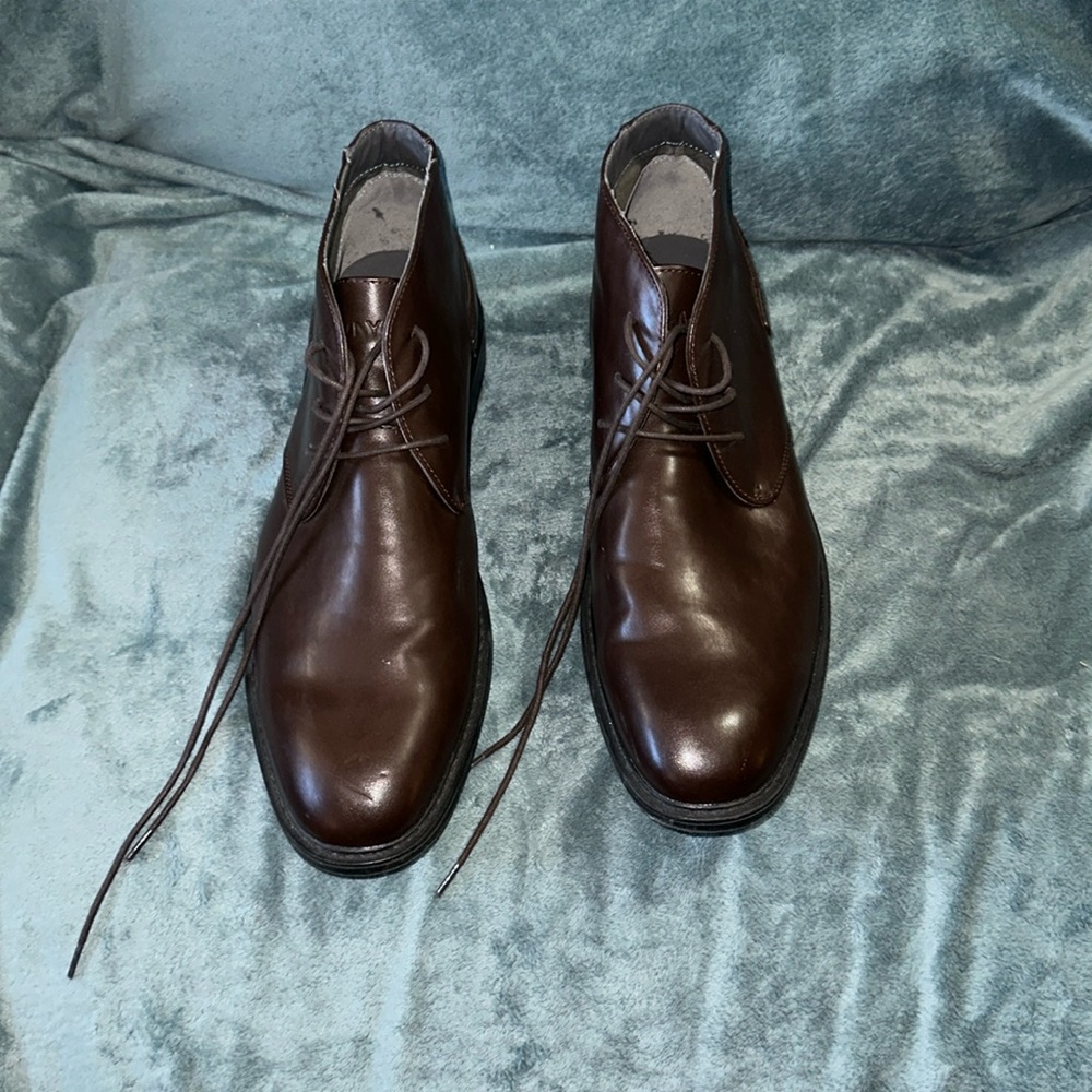 Marc New York Andrew Marc size 12 brown dress shoe 👞/ low boot 💕
